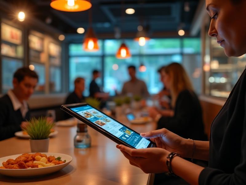 TableEase digital restaurant technology showcasing modern ordering systems and digital menus